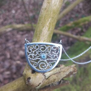 Sterling Silver Filigree Necklace