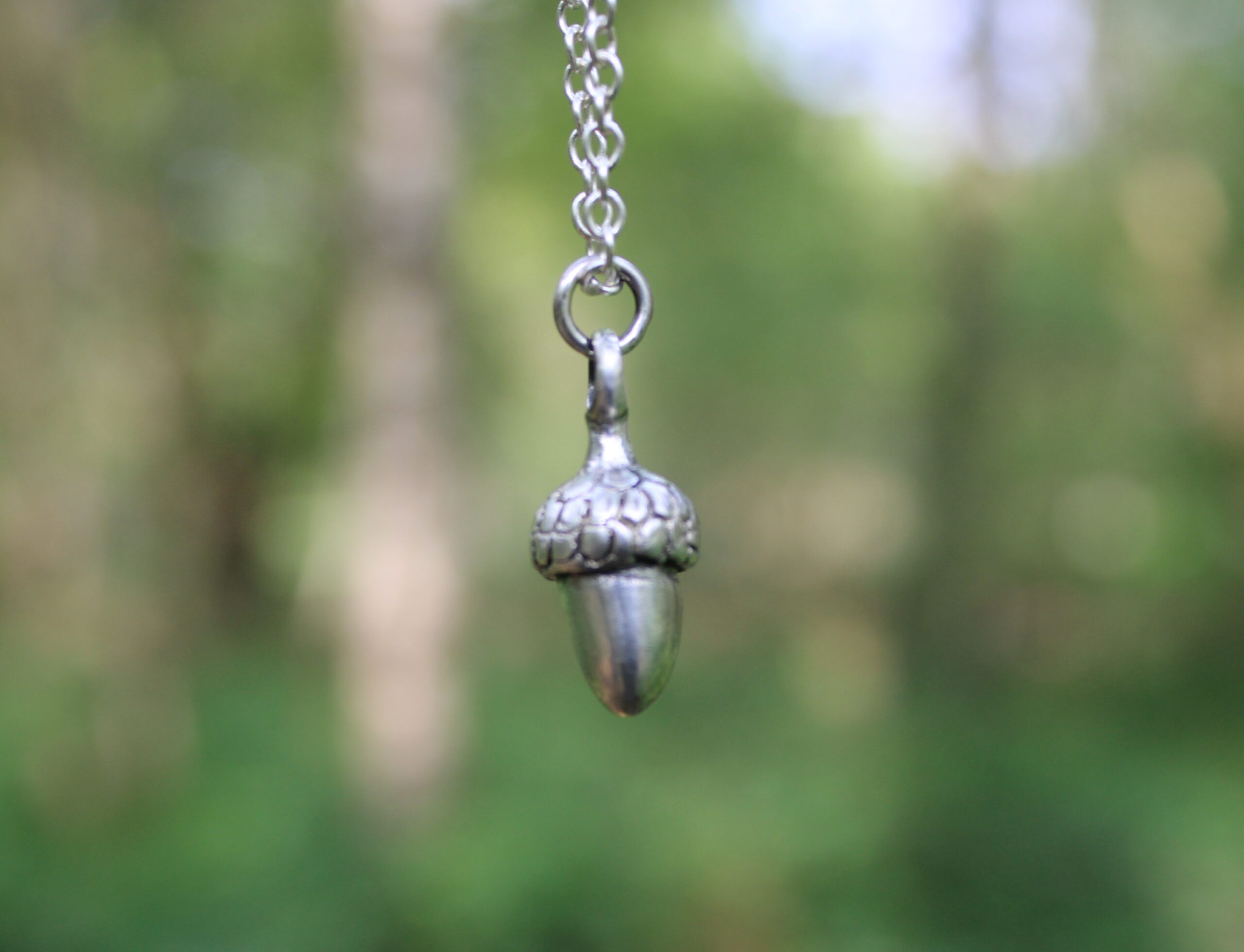 Sterling Silver Acorn - Image 3